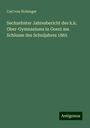 Carl Von Holzinger: Sechzehnter Jahresbericht des k.k. Ober-Gymnasiums in Goerz am Schlusse des Schuljahres 1865, Buch