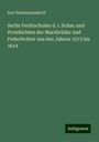 Karl Wassmannsdorff: Sechs Fechtschulen d. i. Schau und Preisfechten der Marxbrüder und Federfechter aus den Jahren 1573 bis 1614, Buch