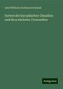 Adolf Wilhelm Ferdinand Schmidt: System der Europäischen Clausilien und ihrer nächsten Verwandten, Buch