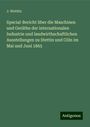 J. Wottitz: Special-Bericht über die Maschinen und Geräthe der internationalen Industrie und landwirthschaftlichen Ausstellungen zu Stettin und Cöln im Mai und Juni 1865, Buch