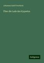 Johannes Adolf Overbeck: Über die Lade des Kypselos, Buch