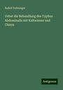 Rudolf Erdmenger: Ueber die Behandlung des Typhus Abdominalis mit Kaltwasser und Chinin, Buch