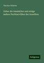 Theodor Nöldeke: Ueber die Amalekiter und einige andere Nachbarvölker der Israeliten, Buch