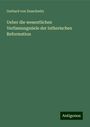 Gerhard Von Zezschwitz: Ueber die wesentlichen Verfassungsziele der lutherischen Reformation, Buch