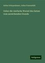 Arthur Schopenhauer: Ueber die vierfache Wurzel des Satzes vom zureichenden Grunde, Buch