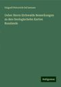 Grigori¿ Petrovich Gel¿mersen: Ueber Herrn Eichwalds Bemerkungen zu den Geologischebn Karten Russlands, Buch