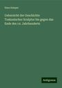 Hans Semper: Uebersicht der Geschichte Toskanischer Sculptur bis gegen das Ende des 14. Jahrhunderts, Buch