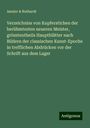 Amsler & Ruthardt: Verzeichniss von Kupferstichen der berühmtesten neueren Meister, grösstentheils Hauptblätter nach Bildern der classischen Kunst-Epoche in trefflichen Abdrücken vor der Schrift aus dem Lager, Buch