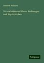 Amsler & Ruthardt: Verzeichniss von älteren Radirungen und Kupferstichen, Buch