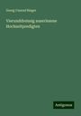 Georg Cunrad Rieger: Vierunddreissig auserlesene Hochzeitpredigten, Buch