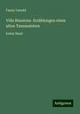 Fanny Lewald: Villa Riunione. Erzählungen eines alten Tanzmeisters, Buch