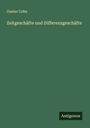 Gustav Cohn: Zeitgeschäfte und Differenzgeschäfte, Buch