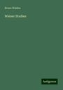 Bruno Walden: Wiener Studien, Buch