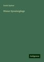 Daniel Spitzer: Wiener Spraziergänge, Buch