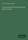 Johann Friedrich Schulte: Zur Geschichte der Literatur über das Dekret Gratians, Buch