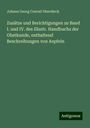 Johann Georg Conrad Oberdieck: Zusätze und Berichtigungen zu Band I. und IV. des Illustr. Handbuchs der Obstkunde, enthaltend Beschreibungen von Aepfeln, Buch