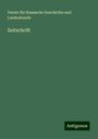 Verein für Hessische Geschichte und Landeskunde: Zeitschrift, Buch
