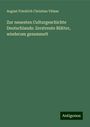 August Friedrich Christian Vilmar: Zur neuesten Culturgeschichte Deutschlands: Zerstreute Blätter, wiederum gesammelt, Buch