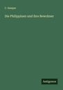 C. Semper: Die Philippinen und ihre Bewohner, Buch