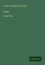 Johann Wolfgang von Goethe: Faust, Buch