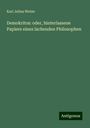 Karl Julius Weber: Demokritos: oder, hinterlassene Papiere eines lachenden Philosophen, Buch