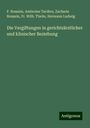 F. Roussin: Die Vergiftungen in gerichtsärztlicher und klinischer Beziehung, Buch