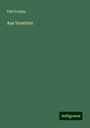 Paul Lindau: Aus Venetien, Buch