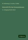 W. Hollenberg: Zeitschrift für das Gymnasialwesen, Buch