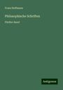 Franz Hoffmann: Philosophische Schriften, Buch