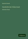 Heinrich Ewald: Geschichte des Volkes Israel, Buch