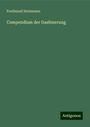 Ferdinand Steinmann: Compendium der Gasfeuerung, Buch