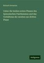 Richard Avenarius: Ueber die beiden ersten Phasen des Spinozischen Pantheismus und das Verhältniss der zweiten zur dritten Phase, Buch