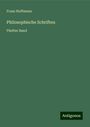 Franz Hoffmann: Philosophische Schriften, Buch