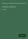 Heinrich Von Treitschke: Preußische Jahrbücher, Buch