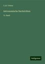 C. A. F. Peters: Astronomische Nachrichten, Buch
