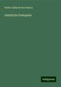 Pedro Calderón De La Barca: Geistliche Festspiele, Buch