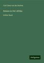 Carl Claus von der Decken: Reisen in Ost-Afrika, Buch