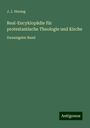 J. J. Herzog: Real-Encyklopädie für protestantische Theologie und Kirche, Buch
