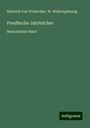 Heinrich Von Treitschke: Preußische Jahrbücher, Buch