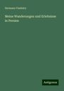 Hermann Vámbéry: Meine Wanderungen und Erlebnisse in Persien, Buch