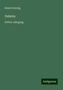 Robert Kornig: Daheim, Buch