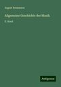 August Reissmann: Allgemeine Geschichte der Musik, Buch