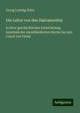 Georg Ludwig Hahn: Die Lehre von den Sakramenten, Buch