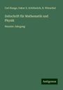 Carl Runge: Zeitschrift für Mathematik und Physik, Buch