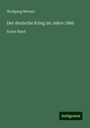 Wolfgang Menzel: Der deutsche Krieg im Jahre 1866, Buch