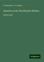 H. Ziemssen: Deutches Archiv für klinische Medicin, Buch