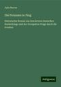 Julie Burow: Die Preussen in Prag, Buch