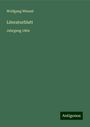 Wolfgang Wenzel: Literaturblatt, Buch