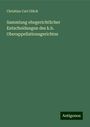 Christian Carl Glück: Sammlung ehegerichtlicher Entscheidungen des k.b. Oberappellationsgerichtes, Buch