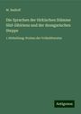 W. Radloff: Die Sprachen der türkischen Stämme Süd-Sibiriens und der dsungarischen Steppe, Buch